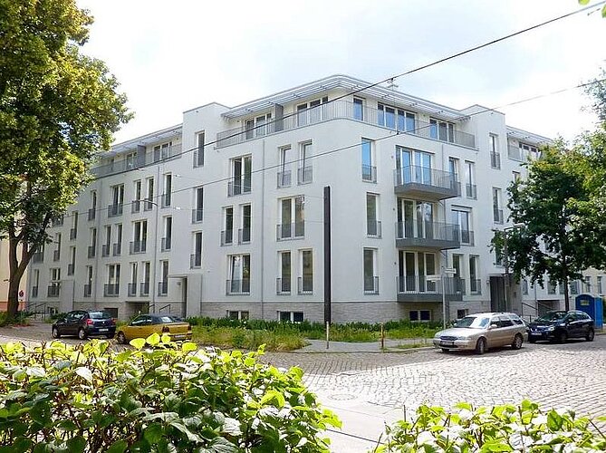 Immeuble d’habitation dans le quartier de Pankow à Berlin