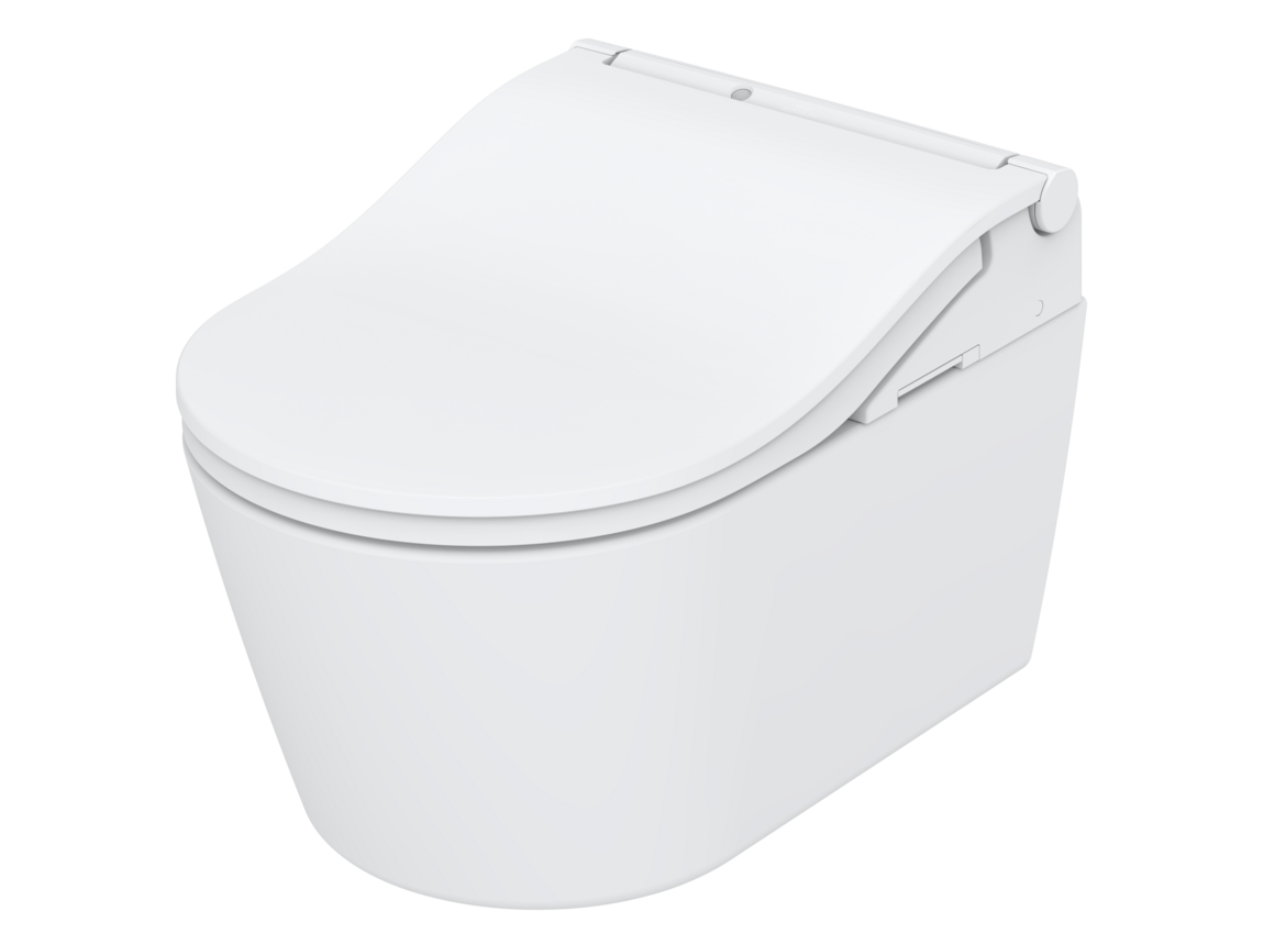 Washlet white trim