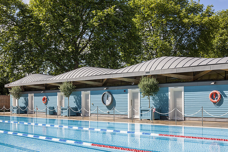 Anwesen des Hurlingham Clubs in London