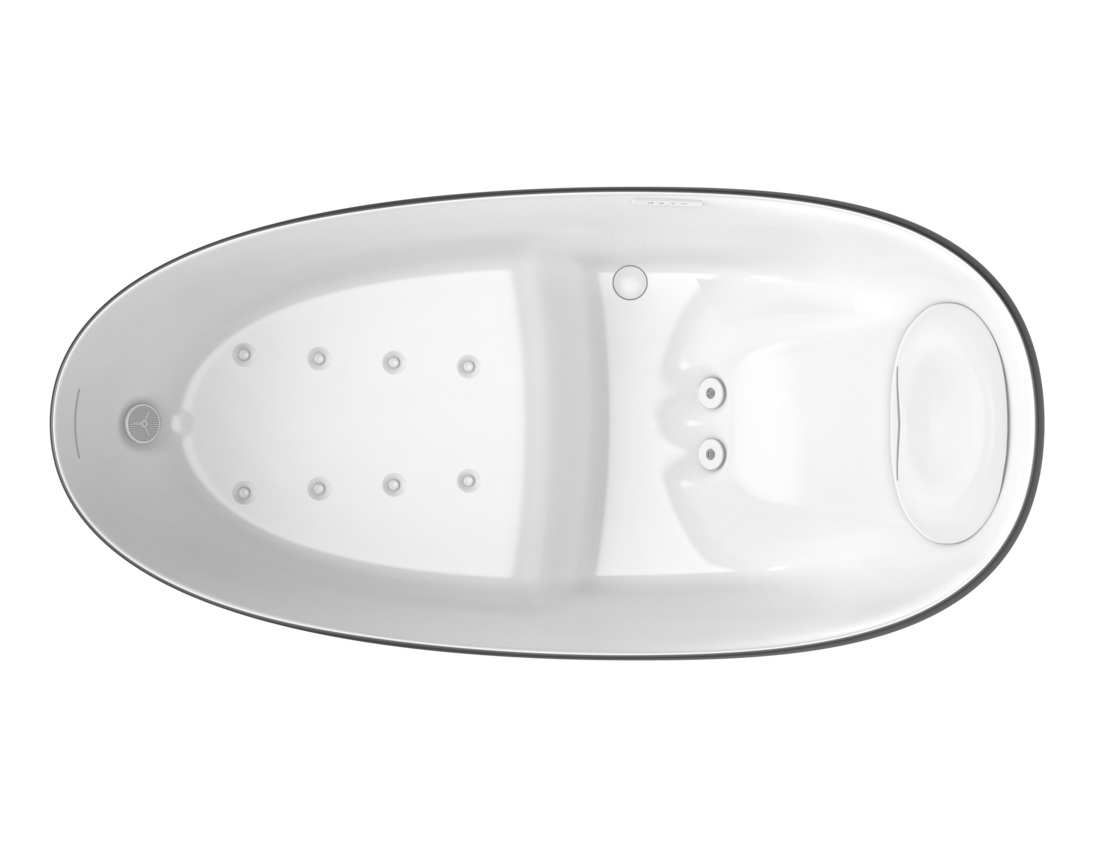 Floating Bathtub bicolour