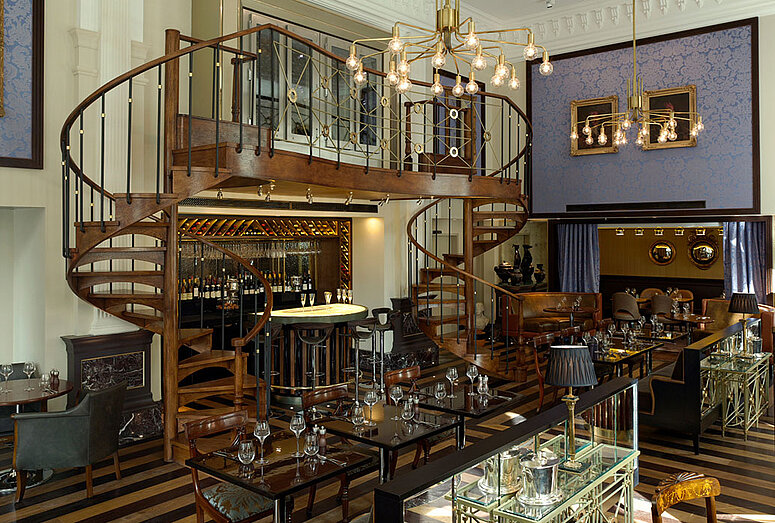 Lounge at Sofitel Hotel in St. James, London