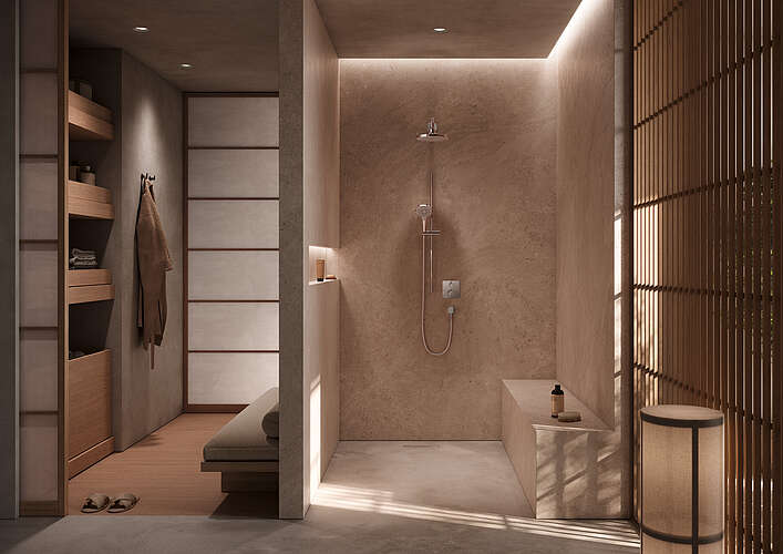 The bathroom as a retreat