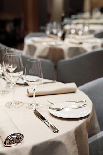 L'entrée du restaurant Gastronome à Riga