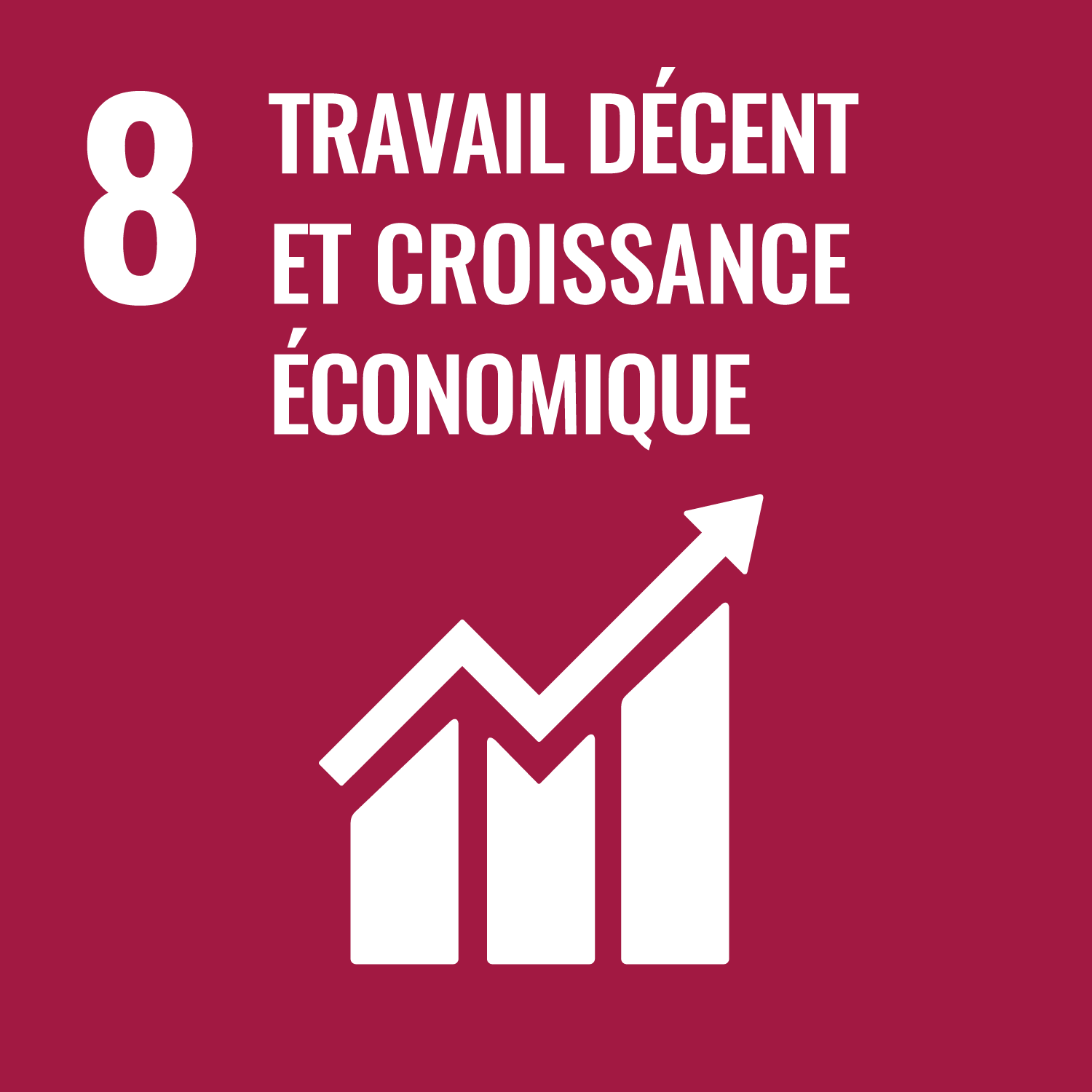 l’objectif 8 : Travail décent et croissance économique